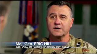 I Major General Eric Todd Hill delivers a powerful address@erhill1952