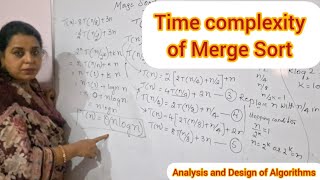 Lec20: Merge Sort Time Complexity