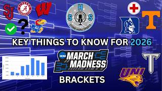 KEY THINGS to Know for 2026 March Madness (pt 2/3)