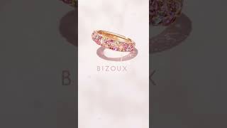 ジュエリーブランド｜BIZOUX（ビズー）満開の桜からインスパイアされたパヴェジュエリー「サクラブーケ」。ベストセラーが15周年に際しリニューアルされました。