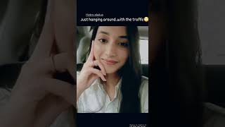 cute srinidhi shetty in car fun video #shorts #kgf2 #srinidhi #kgf #kgfchapter2 #kgfmovie #south