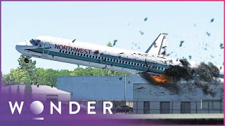 Northwest Airlines Flight 255 Crashes Immediately After Take-Off | Mayday | Wonder