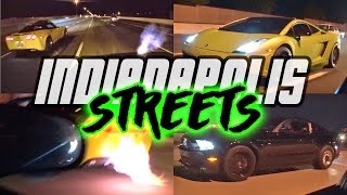 Indy STREETS - TURBO Civics, Supercharged Corvette, TT Lambo and MORE!