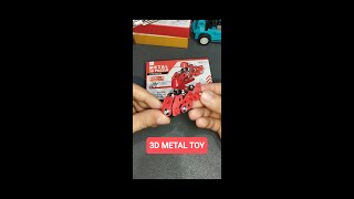 Satisfying unboxing toy, 3D metal toy Helicopter