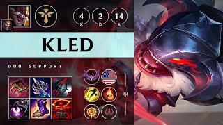 Kled Support vs Braum - NA Master Patch 14.24