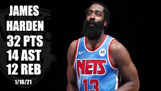 James Harden notches triple-double in Brooklyn Nets' debut [HIGHLIGHTS] | NBA on ESPN