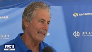 Catching up with Vince Ferragamo during Rams training camp