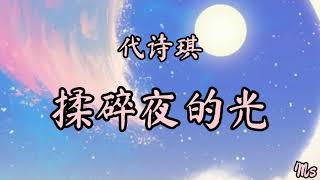 揉碎夜的光 - 代诗琪 《歌词拼音》【是我不小心揉碎夜的光】