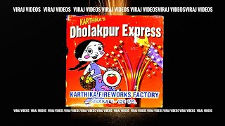 Dholakpur Express Red / Karthika's #crackers #diwali #firework #flowerpot