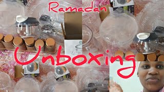 Ramadan Preparations 😫Unboxing home care dishes as a house help in Qatar 🇶🇦