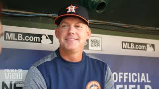 AJ Hinch on Dallas Keuchel \u0026 Craig Kimbrel Being Unsigned + Gerrit Cole Best Pitcher in MLB?