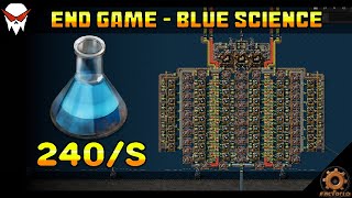 Factorio: Blue Science Blueprint - End Game (Space Age DLC)