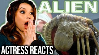 ALIEN (1979) MOVIE REACTION *Ripley is the GOAT!* ACTRESS REACTS First Time Watching