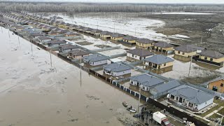 Сильнейшее наводнение затопит Оренбург. Уровень воды реки Урал превысил опасную отметку