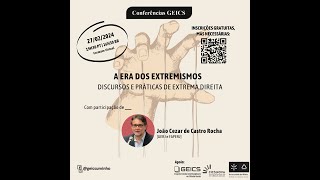 Conferência GEICS | A era dos extremismos: discursos e práticas de extrema direita | 27/02/2024