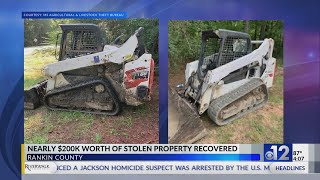 Nearly $200K worth of stolen property recovered in Rankin County