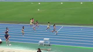 2019ジュニアオリンピック奈良県選考会C女子100m決勝