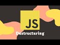 How to use Array or Object Destructuring in es6 JavaScript