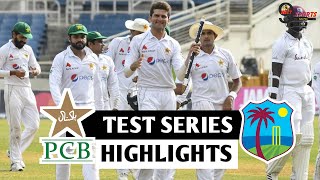 WI vs PAK TWO TEST MATCH SERIES HIGHLIGHTS 2021 || PAKISTAN vs WEST INDIES TEST HIGHLIGHTS 2021