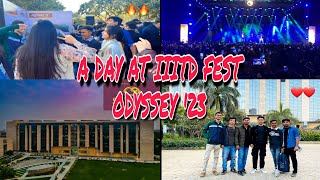 A DAY AT IIITD FEST ODYSSEY '23 PART 1 || FIRST VLOG  ||@LEREEK07 #trending#iiitdelhi#odyssey#dtu