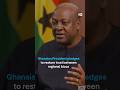 President Mahama to restore trust between regional blocs #dwafrica