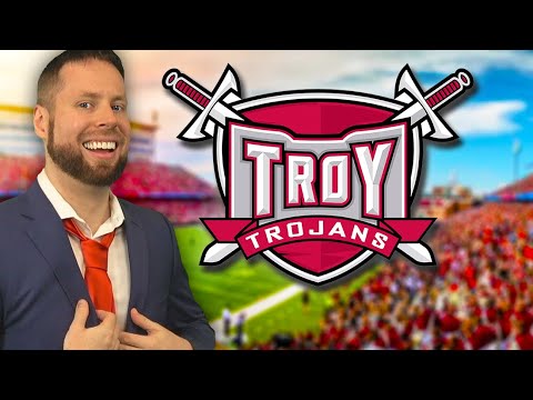 I rebuilt TROY UNIVERSITY on College Football 25