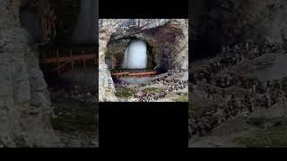 Amarnath Cave Temple: A divine pilgrimage site with a naturally formed ice Shiva lingam.