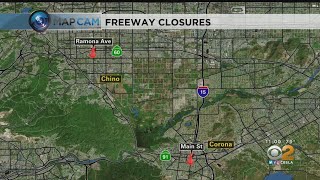 "Carmageddon Jr.": Construction will shut down multiple Inland Empire freeways this weekend