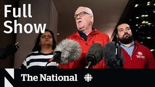 CBC News: The National | Federal workers strike, Trudeau’s vacation, Fox News settlement