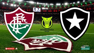 FLUMINENSE x BOTAFOGO | Campeonato Brasileiro 2023 (RODADA 26) | PES 2021 Gogosz Patch v3.2