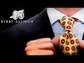 Ties: How To Tie The Perfect Tie Dimple | Kirby Allison