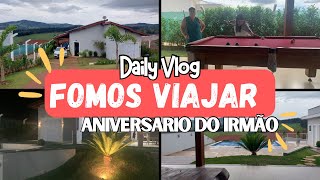 Vlog - COMEMORANDO O ANIVERSÁRIO DO IRMÃO NO SÍTIO - FAZENDO AS MALAS PRA VIAJAR