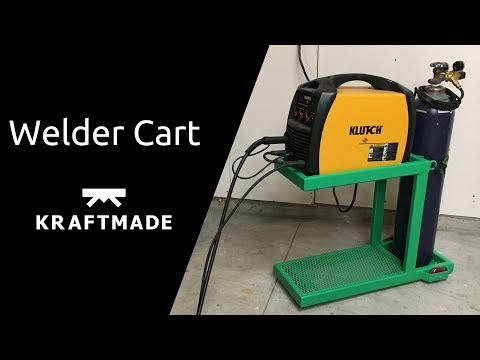 Welding a Welder Cart - Kraftmade Welding a Welder Cart - Kraftmade