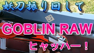 ラジコンヘリ　GOBLIN RAWをヒャッハー言わせて飛ばしてみました。