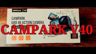 THE NEW CAMPARK V40 ACTION CAMERA| PRODUCT REVIEW