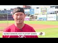 lancaster barnstormers playoff games give fans a few more fun nights at the ballpark