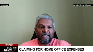 Claiming for expenses incurred when working from home: Afzal Khan