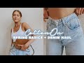 COTTONON TRY-ON HAUL | Spring Basics and Classic Denim Styles