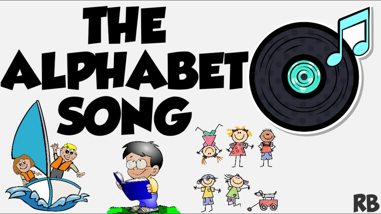 THE ALPHABET SONG (WITH LYRICS) || NURSERY RHYMES - YouTube