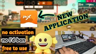 new app to play freefire with keyboard and mouse/freefire keyboard and mouse on mobile/no ban