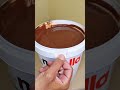 giant nutella chocolate bucket