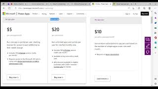 Tutorial || Power Apps || Pricing || Basics