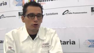 Chef Javier Pérez del Restaurante Axiote