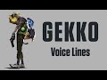 Gekko Voicelines [Valorant/EN]