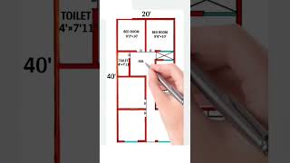 20x40 house plan