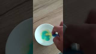 How to clean lime scale with toothpaste, dish gloss and salt #cleaning #howto #shorts