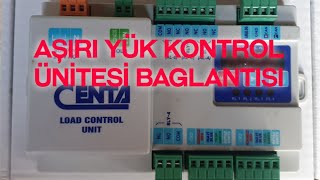 Asansöre Centa aşırı yük merkezi takılması