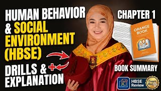 HUMAN BEHAVIOR AND SOCIAL ENVIRONMENT (HBSE) and CHAPTER 1 ORANGE BOOK REVIEW GUIDE 📚✨