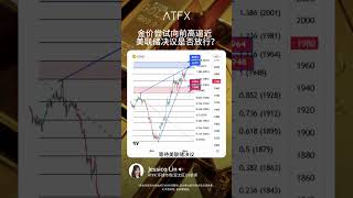 (01/11/2023) 金價嘗試向前高逼近，聯儲局決議是否放行？| ATFX #黃金分析 #shorts