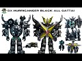 DX Hurricaneger Black Version - All Gattai - Ninpuu Sentai Hurricanger - Power Ranges Ninja Storm